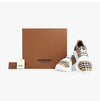 Burberry Check Suede Leather Sneakers 153245569 [P]