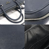 PRADA ネイビーカラーサピアノレザーのワークバッグブリーフケース2WAY 2VE368 153252056 [P]