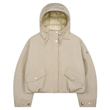 MONCLER Hooded Short Down Jacket 1A00018 5994N 204 EUCALYPTUS 152314395