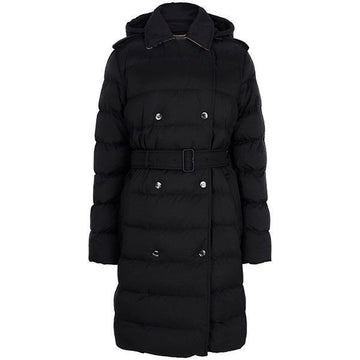 BURBERRY KENT Daunen-Langjacke in Schwarz 8110313 147202477 [P]