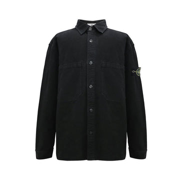 Stone Island Woven Patch Overshirt Jacket 151334343