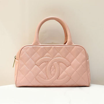 CHANEL Caviar Bowling Bag 8th Edition 153255496