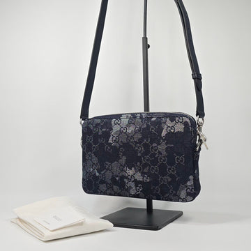 GUCCI Kleine Kreuztasche aus Denim 153261552