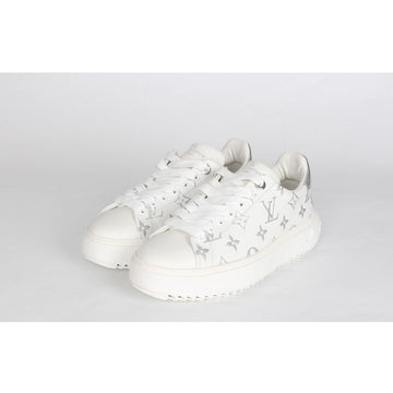 LOUIS VUITTON タイムアウトスニーカー シルバー 37 153263523