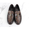 LOUIS VUITTON モノグラム ローファー 7.5 153263608 [P]