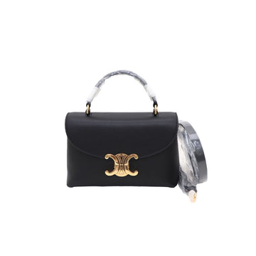 CELINE Schwarz Tini Nano Tote- und Crossbody-Tasche 118113FXK.38NO 153286653