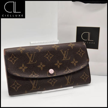 Louis Vuitton Emily Wallet Monogram Long Wallet 153292890