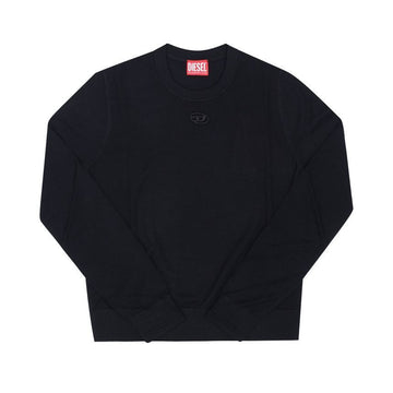 DIESEL カットアウトオーバルDロゴ長袖Tシャツ 153245279 [P]