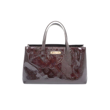 LOUIS VUITTON モノグラム ヴェルニ アマランス ウィルシャー PM トートバッグ 51933552 153340164
