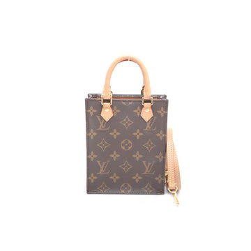 LOUIS VUITTON Monogram Canvas Petit Sac Plat Tote Bag und Crossbody Bag 23442856 153340168