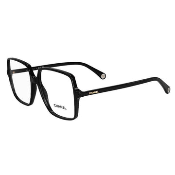 CHANEL Square Oversized Glasses CH3448 A75275 C622 Black 127485170