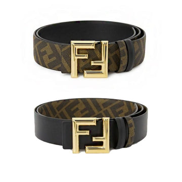 FENDI リバーシブルベルト ブラウン 7C0488 153347542