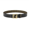 FENDI Reversibler Gürtel mit FF-Logo Braun 7C0488 153347542 [P]