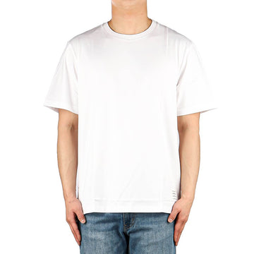 THOM BROWNE 男性用三本線半袖Tシャツ 153363452