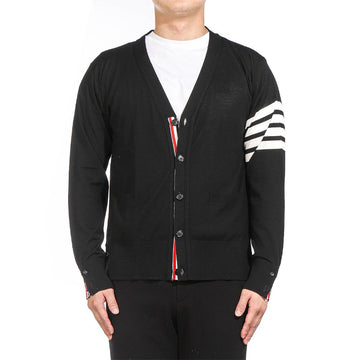 Thom Browne Men's Diagonal Arm Cardigan 153363466