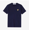 COMME DES GARCONS プレイ ゴールド ハート ワッペン 半袖Tシャツ 152193745 [P]