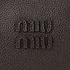 MIU MIU レザー バケット バッグ 5BE098-2IFL-F0ZKS-OOO 153363792 [P]