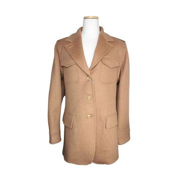 MAXMARA Kamelwoll Safari Jacke 40 153366880
