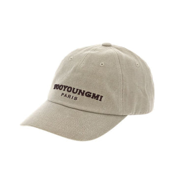Wooyoungmi Oxford Denim Embroidered Logo Men's Hat W253AC54 985E 150315469