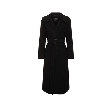MaxMara Belted Wool Coat Black 25FW 2525016021 013 149268483