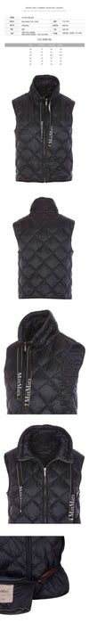 MaxMara 25FW TREGIC Padded Vest Black 2519291044 002 149268434 [P]