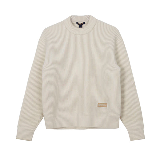 LOUIS VUITTON ロゴパッチニット XSサイズ 1A9EU0 43541874