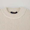 LOUIS VUITTON ロゴパッチニット XSサイズ 1A9EU0 43541874 [P]