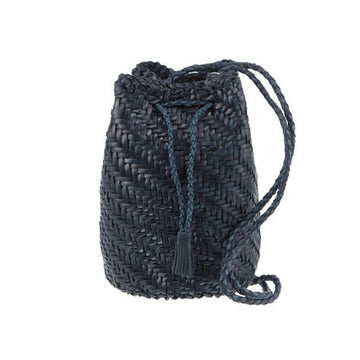 Dragon Diffusion 8838 Marine Pompom Double Jump Shoulder Bag 146392216