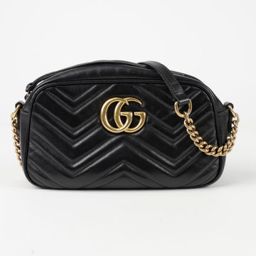 GUCCI GGマーモント スモールショルダー クロスボディバッグ 447632 153096892