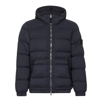 Stone Island Seamless Tunnel Nylon TC Hooded Down Jacket Navy 4100040 S0028 V0020 150691736