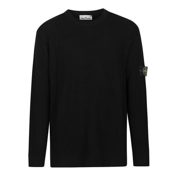 STONE ISLAND Vollripp RWS-Wolle Rundhalsstrickpullover Schwarz 5100053 S00C2 V0029 150876689