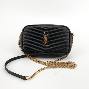 SAINT LAURENT ル カメラ ゴールド クロスバッグ 585040 153369032