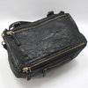 Givenchy Black Wrinkled Gold Plated Pandora Medium Shoulder Bag 153370187 [P]