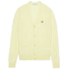 Maison Kitsune Fox Head Logo V-Neck Cardigan 49391872 [P]