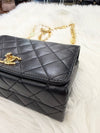 CHANEL Quilted Flap Mini Chain Bag Lambskin AS3751 153371271 [P]