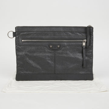 BALENCIAGA 273022 Klassische Motorrad Clip Clutch 153097001