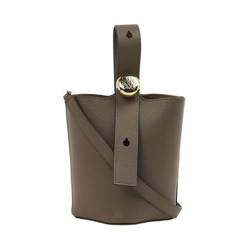 LOEWE ミニペブルバケットショルダーバッグ 153373224