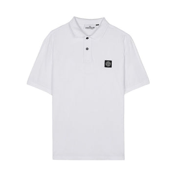 Stone Island Patch Logo Polo Shirt 153373277