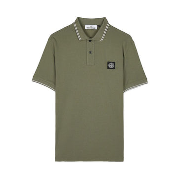 STONE ISLAND ロゴパッチポロシャツ 153373278
