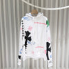 Chrome Hearts Stencil White Hoodie (A/XL) 153373595 [P]