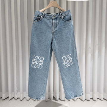 LOEWE (A+/ 50) / Denim Anagram Baggy Denim Jeans Blau 153382571