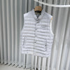 Brunello Cucinelli (A+/XL) / Linen Wool Gray Down Vest 153382682 [P]