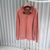Brunello Cucinelli Cashmere Knit Half Zip Coral 153383276 [P]