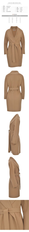 MaxMara Belted Wool Coat Camel 25FW 2529016061 045 149268366 [P]