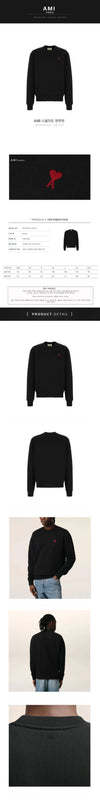AMI Kleinherz Sweatshirt BFUSW035 730 001 150503383 [P]