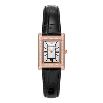 ARMANI ジェニー スクエア レディース レザーウォッチ AR11624 144730645 [P]