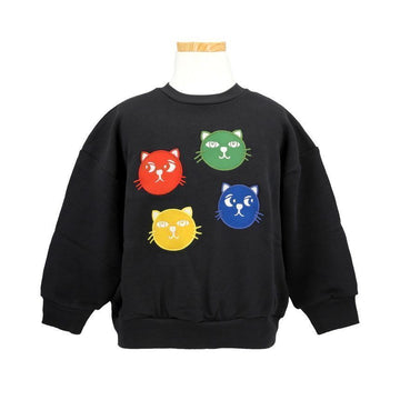 MINI RODINI クールキャットアプリケーションスウェットシャツ 2512011999 146829826