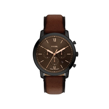 Fossil Neutra Chronograph Men's Leather Watch 152888843 [P]