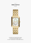 FOSSIL Damen Metall Armbanduhr mit Perlmutt Quadrat 152888852 [P]