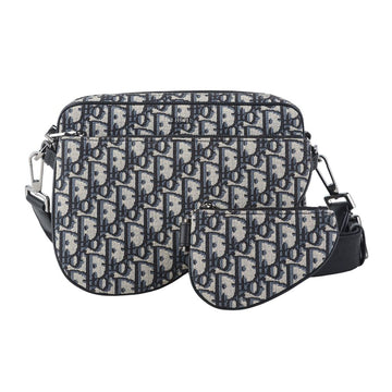 DIOR オブリークサドルトリプルポーチクロスバッグ 36756-3 153407947